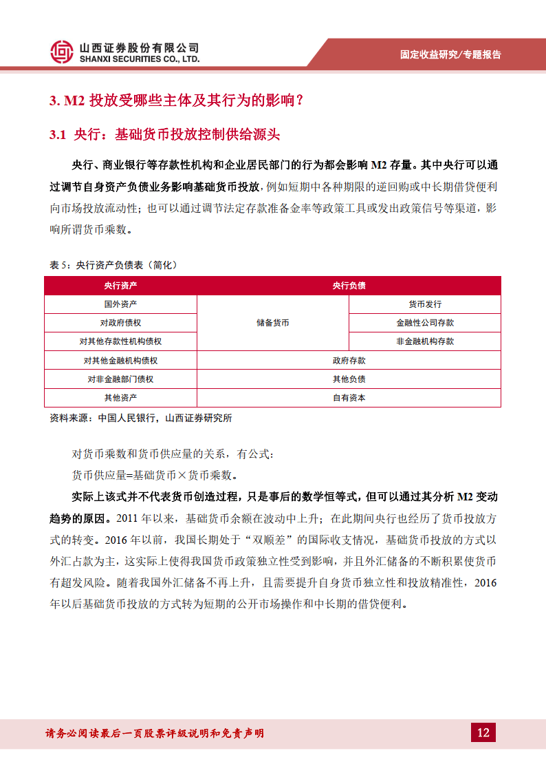 货币流动性系列报告一：解码M2